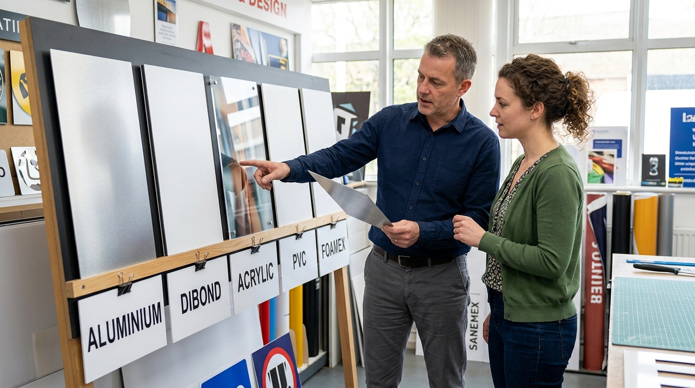 How to Choose the Right Outdoor Signage Materials | UK Buyer’s Guide