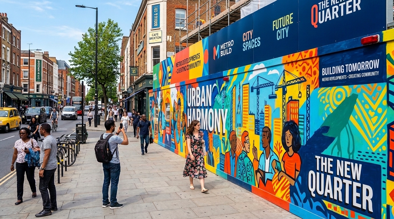 Construction Hoarding Branding Ideas | 15 Creative Ways to Promote Your Project