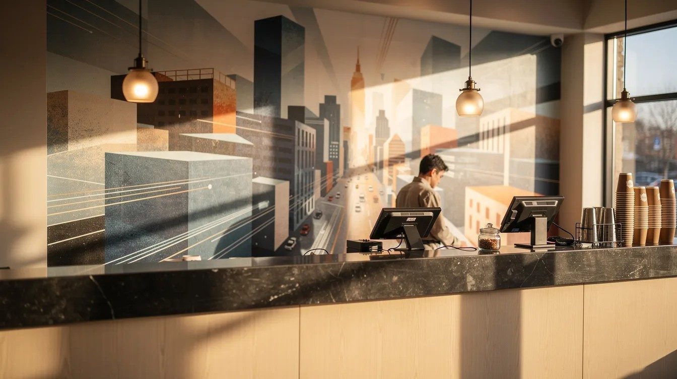 How to Cover an Ugly Wall: 10 Ideas for Offices, Shops & Commercial Spaces